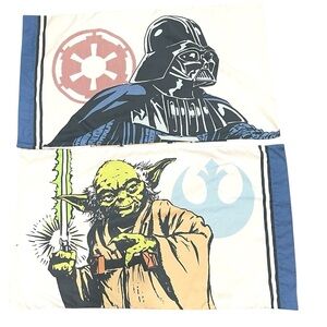 Star Wars‎ Double Sided Yoga Darth Vader Pillow Cases Set of 2